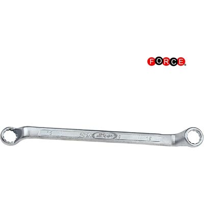 Force 75° bent ring spanner 15x16mm 7591516 Force 75° bent ring spanner 15x16mm 7591516