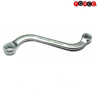 Force S-shaped ring spanner 9/16" x 5/8" 7611415AS Force S-shaped ring spanner 9/16" x 5/8" 7611415AS