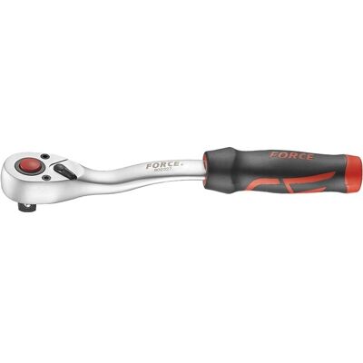 Force 3/8" Reversible ratchet wrench curved 36 teeth 195mm 802327 Force 3/8" Reversible ratchet wrench curved 36 teeth 195mm 802327