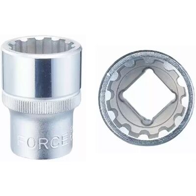 Force Socket 1/2", Multi-tooth Multi-profile 22mm 54Q22 Force Socket 1/2", Multi-tooth Multi-profile 22mm 54Q22