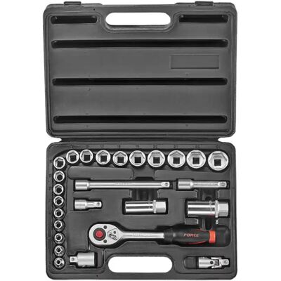 Force Socket Set 3/8" 6-sided 26 pieces 3261 Force Socket Set 3/8" 6-sided 26 pieces 3261