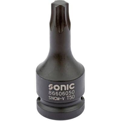 Sonic Kracht bit socket 1/2" TX one-piece 60mmL T70 Sonic Kracht bit socket 1/2" TX one-piece 60mmL T70