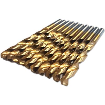 Weber Tools 6.0 mm HSS TiN metal drills 10 pieces WT4066 Weber Tools 6.0 mm HSS TiN metal drills 10 pieces WT4066