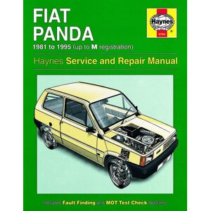 Haynes Workshop manual Fiat Panda (1981-1995) classic reprint 0793 Haynes Workshop manual Fiat Panda (1981-1995) classic reprint 0793