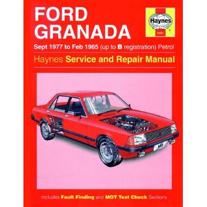 Haynes Workshop manual Ford Granada petrol (sept 1977-Feb 1985) classic reprint 0481 Haynes Workshop manual Ford Granada petrol (sept 1977-Feb 1985) classic reprint 0481