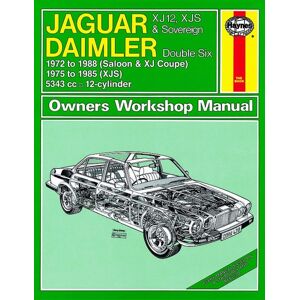 Haynes Workshop manual Jaguar XJ12, XJS & Sovereign; Daimler Double Six (1972-1988) 0478 Haynes Workshop manual Jaguar XJ12, XJS & Sovereign; Daimler Double Six (1972-1988) 0478