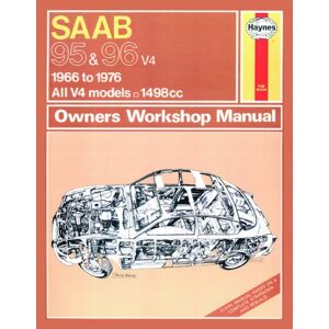 Haynes Workshop manual Saab 95 & 96 gasoline (1966-1976) classic reprint 0198