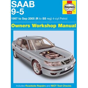 Haynes Workshop manual Saab 9-5 petrol (1997-2005) 4156 Haynes Workshop manual Saab 9-5 petrol (1997-2005) 4156