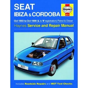 Haynes Workshop manual Seat Ibiza & Cordoba gasoline & Diesel (Oct 1993-Oct 1999) 3571 Haynes Workshop manual Seat Ibiza & Cordoba gasoline & Diesel (Oct 1993-Oct 1999) 3571