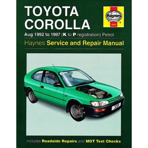 Haynes Workshop manual Toyota Corolla petrol (1992-1997) 3259 Haynes Workshop manual Toyota Corolla petrol (1992-1997) 3259