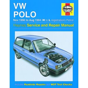Haynes Workshop manual VW Polo petrol (1990-1994) 3245 Haynes Workshop manual VW Polo petrol (1990-1994) 3245