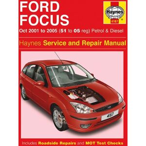 Haynes Workshop manual Ford Focus petrol & diesel (Oct 2001 - 2005) 4167 Haynes Workshop manual Ford Focus petrol & diesel (Oct 2001 - 2005) 4167