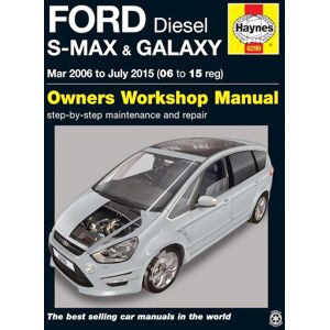 Haynes Workshop manual Ford S-MAX & Galaxy diesel (March 2006-Jul 2015) 6299 Haynes Workshop manual Ford S-MAX & Galaxy diesel (March 2006-Jul 2015) 6299
