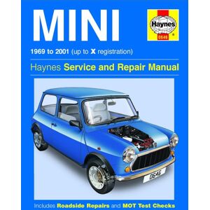Haynes Workshop manual Mini 1969-2001 0646 Haynes Workshop manual Mini 1969-2001 0646