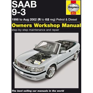 Haynes Workshop Manual Saab 9-3 Petrol & Diesel (1998-Aug 2002) 4614 Haynes Workshop Manual Saab 9-3 Petrol & Diesel (1998-Aug 2002) 4614