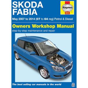 Haynes Workshop manual Skoda Fabia (May 2007-Dec 2014) 6033 Haynes Workshop manual Skoda Fabia (May 2007-Dec 2014) 6033