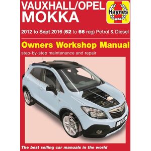 Haynes Workshop manual Vauxhall / Opel Mokka gasoline & diesel (2012 - 2016) 6413 Haynes Workshop manual Vauxhall / Opel Mokka gasoline & diesel (2012 - 2016) 6413