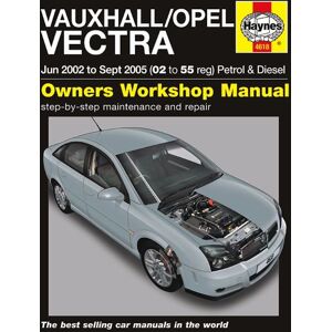 Haynes Workshop manual Vauxhall / Opel Vectra gasoline & diesel (Jun 2002 - Sep.2005) 4618 Haynes Workshop manual Vauxhall / Opel Vectra gasoline & diesel (Jun 2002 - Sep.2005) 4618