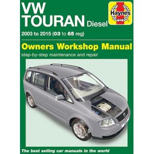 Haynes Workshop manual VW Touran diesel (2003-2015) 6367 Haynes Workshop manual VW Touran diesel (2003-2015) 6367