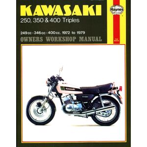 Haynes Kawasaki 250, 350 & 400 Triples (72 - 79) 0134 Haynes Kawasaki 250, 350 & 400 Triples (72 - 79) 0134