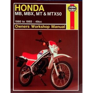Haynes Honda MB, MBX, MT & MTX50 (80-93) 0731 Haynes Honda MB, MBX, MT & MTX50 (80-93) 0731