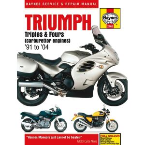 Haynes Triumph Triples & Fours (carburettor engines) (91 - 04) 2162