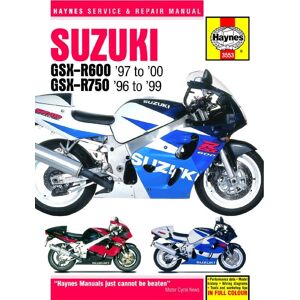 Haynes SuzukiGSX-R600 & 750 (96 - 00) 3553 Haynes SuzukiGSX-R600 & 750 (96 - 00) 3553