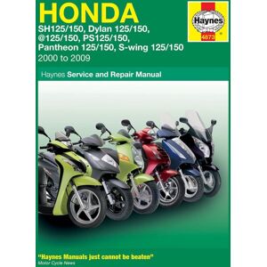 Haynes Honda125 Scooters (SH, SES, NES, PES & FES125) (00 - 09) 4873 Haynes Honda125 Scooters (SH, SES, NES, PES & FES125) (00 - 09) 4873