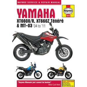 Haynes Yamaha XT660 & MT-03 (04 - 11) 4910 Haynes Yamaha XT660 & MT-03 (04 - 11) 4910
