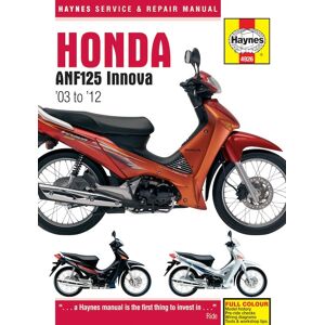 Haynes Honda ANF125 Innova Scooter (03 - 12) 4926 Haynes Honda ANF125 Innova Scooter (03 - 12) 4926