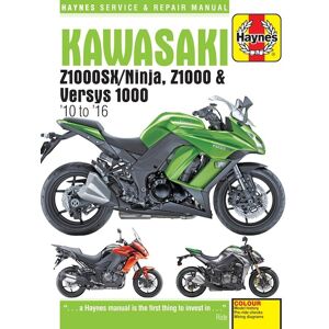 Haynes Kawasaki Z1000, Z1000SX & Versys (10 to 16) 6377 Haynes Kawasaki Z1000, Z1000SX & Versys (10 to 16) 6377