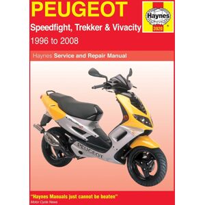 Haynes Peugeot Speedfight, Trekker & Vivacity Scooters (96 - 08) 3920 Haynes Peugeot Speedfight, Trekker & Vivacity Scooters (96 - 08) 3920