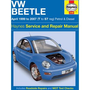 Haynes Workshop Manual VW Beetle petrol & diesel 1999 to 2007 3798 Haynes Workshop Manual VW Beetle petrol & diesel 1999 to 2007 3798