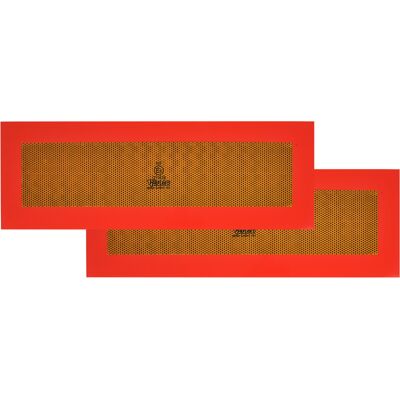 ProPlus - Aluminium ECE70 - Warning Plate - 2pc ProPlus - Aluminium ECE70 - Warning Plate - 2pc