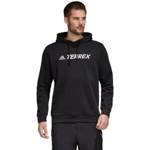 adidas Terrex Graphic Logo Hoodie - AW21  - Black - Size: Large