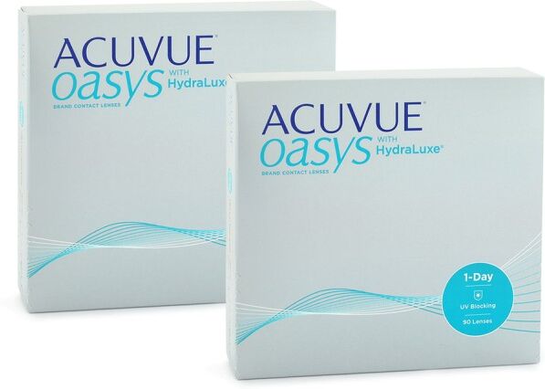 Acuvue contact lenses Acuvue Oasys 1-Day with HydraLuxe (180 lenses)