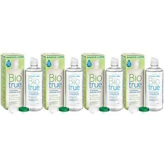 Biotrue solutions Biotrue Multi-Purpose 4 x 300 ml with cases