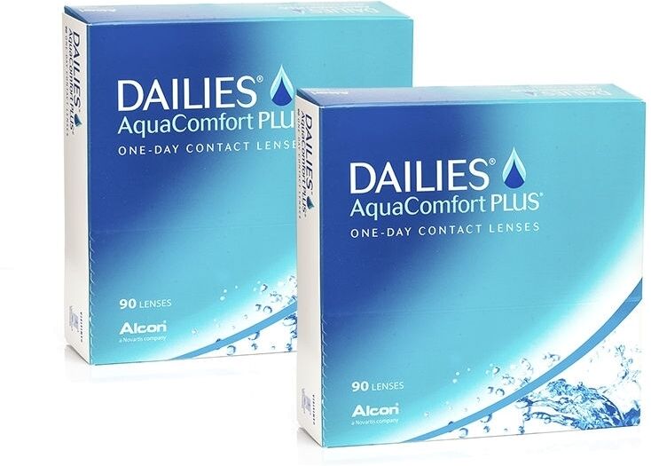 Dailies contact lenses DAILIES AquaComfort Plus (180 lenses)