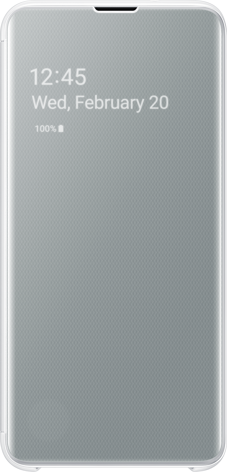 SAMSUNG Galaxy S10E Clear View Cover White