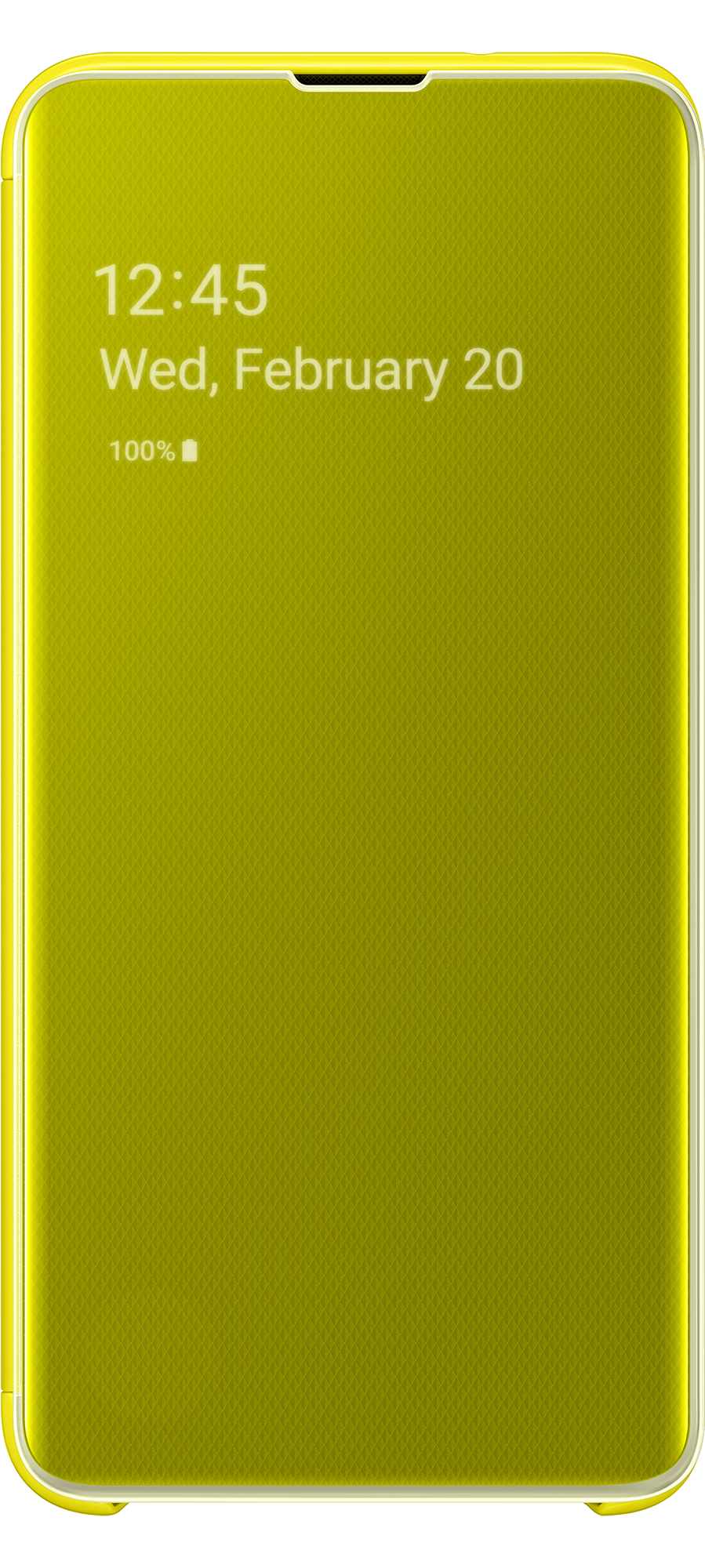 SAMSUNG Galaxy S10E Clear View Cover Yellow