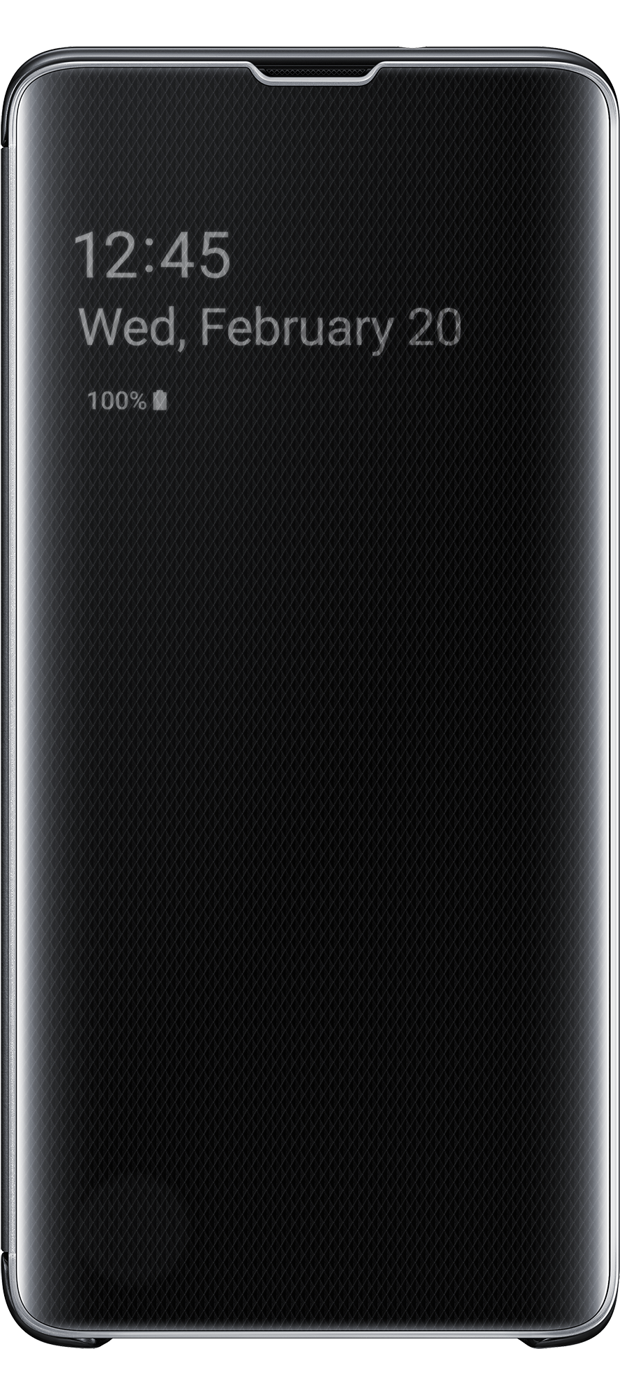 SAMSUNG Galaxy S10 Clear View Cover Black