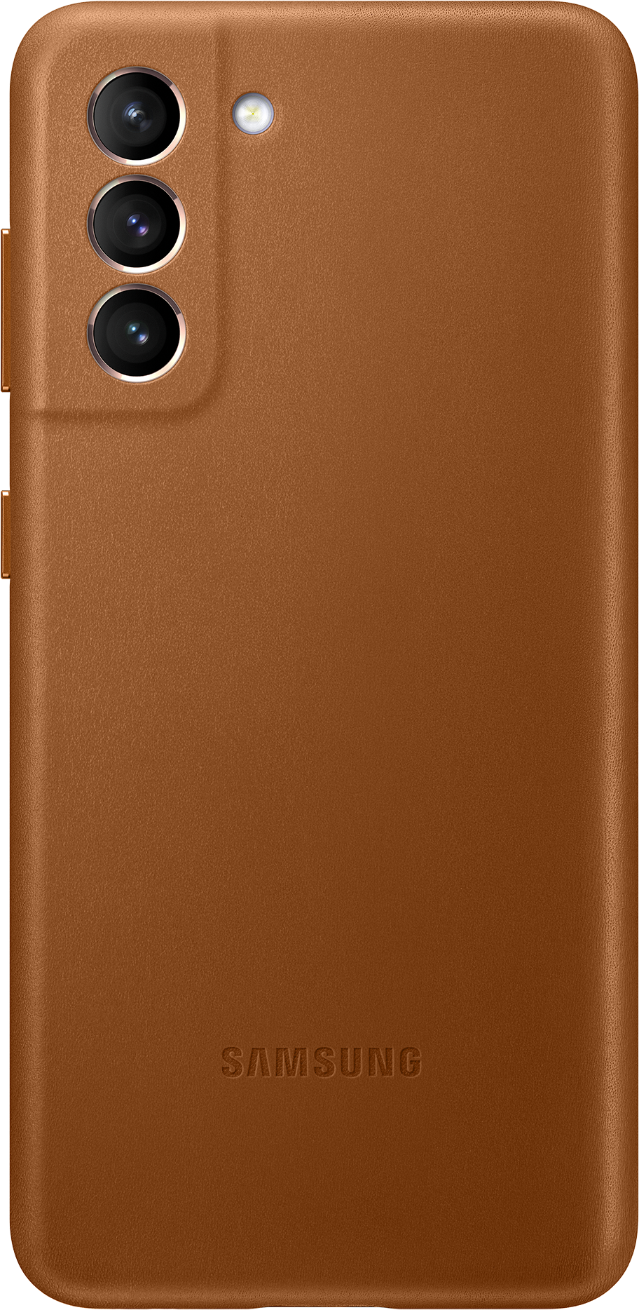 SAMSUNG Galaxy S21 5G Leather Cover Brown