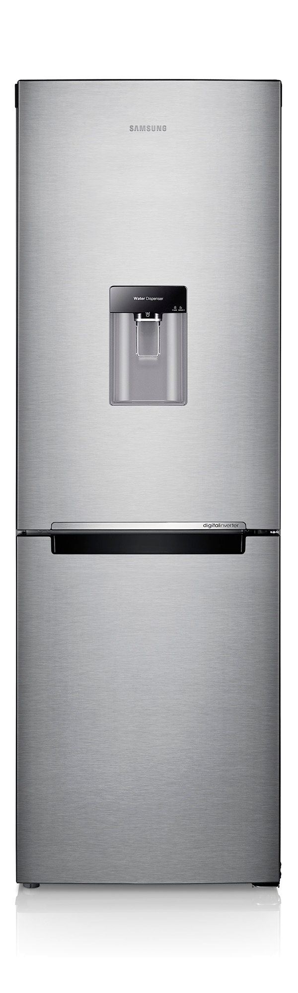 SAMSUNG Rb29 Classic Fridge Freezer With Digital Inverter Technology Platinum Silver 288 L