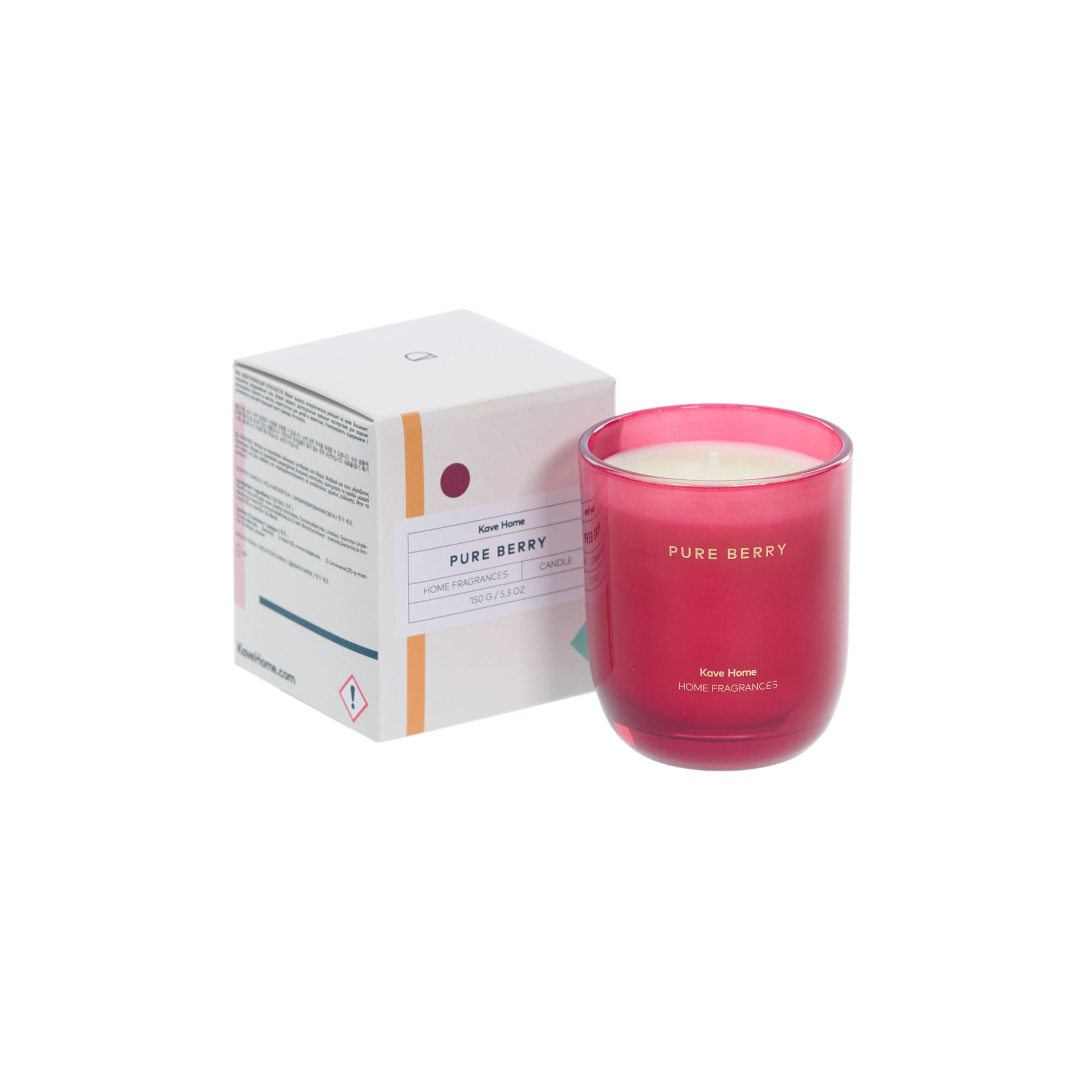 Kave Home Pure Berry aromatic candle