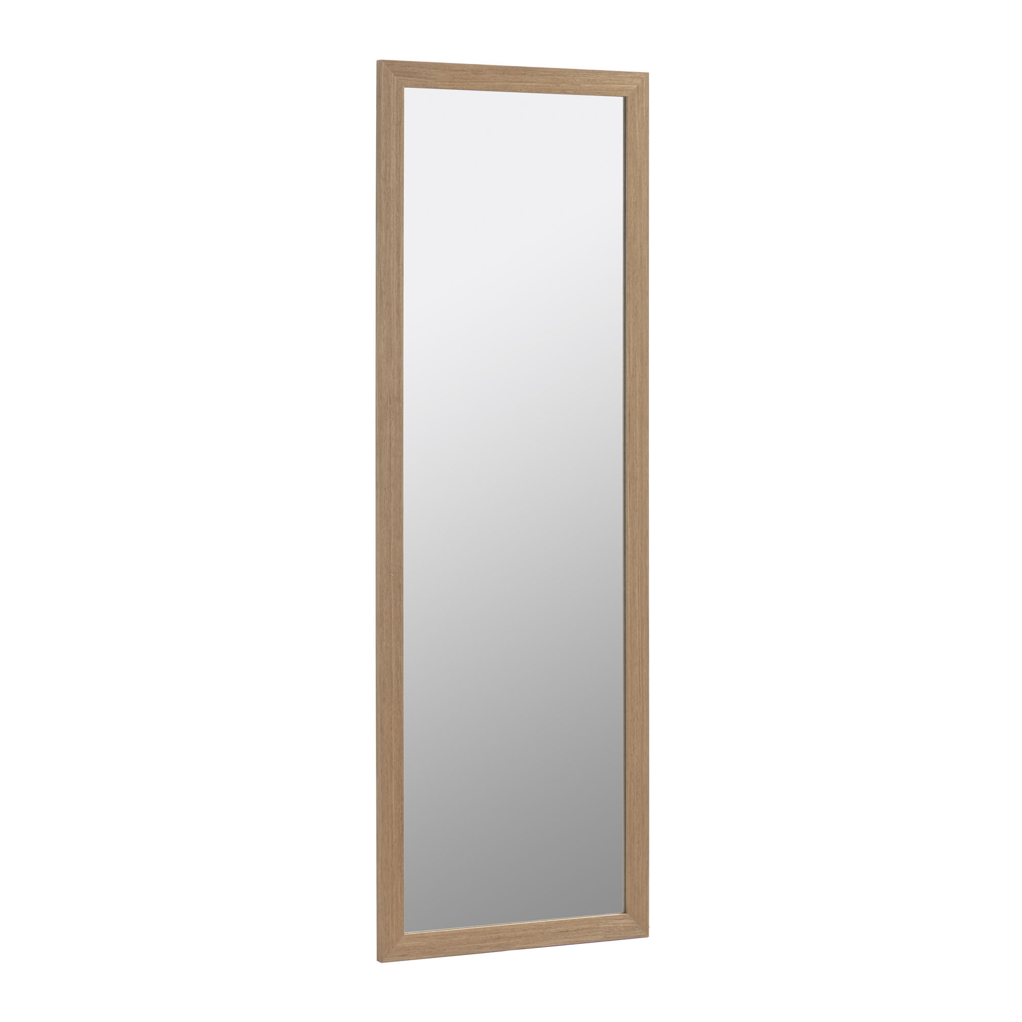 Kave Home Wilany with walnut finish mirror 52,5 x 152,5 cm