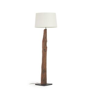 Kave Home Powell floor lamp made of recycled wood