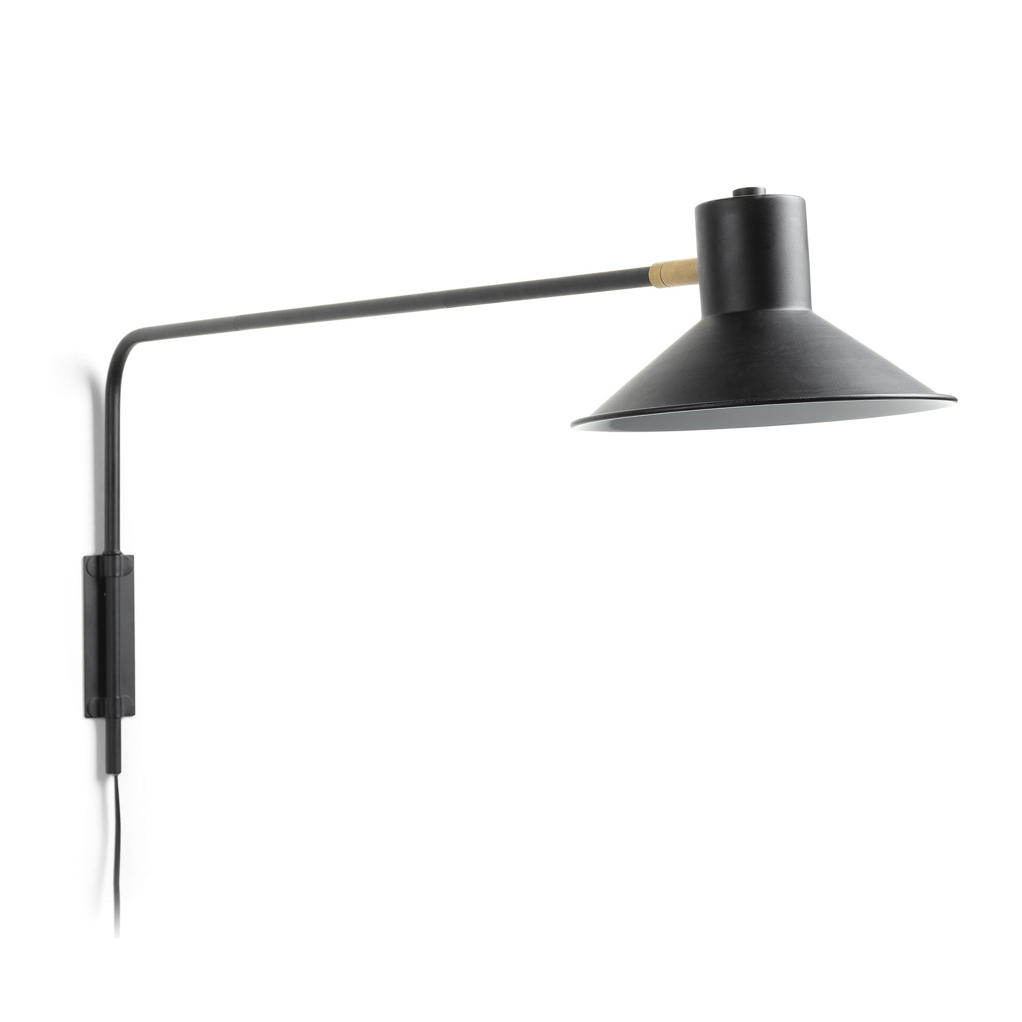 Kave Home Aria wall lamp black