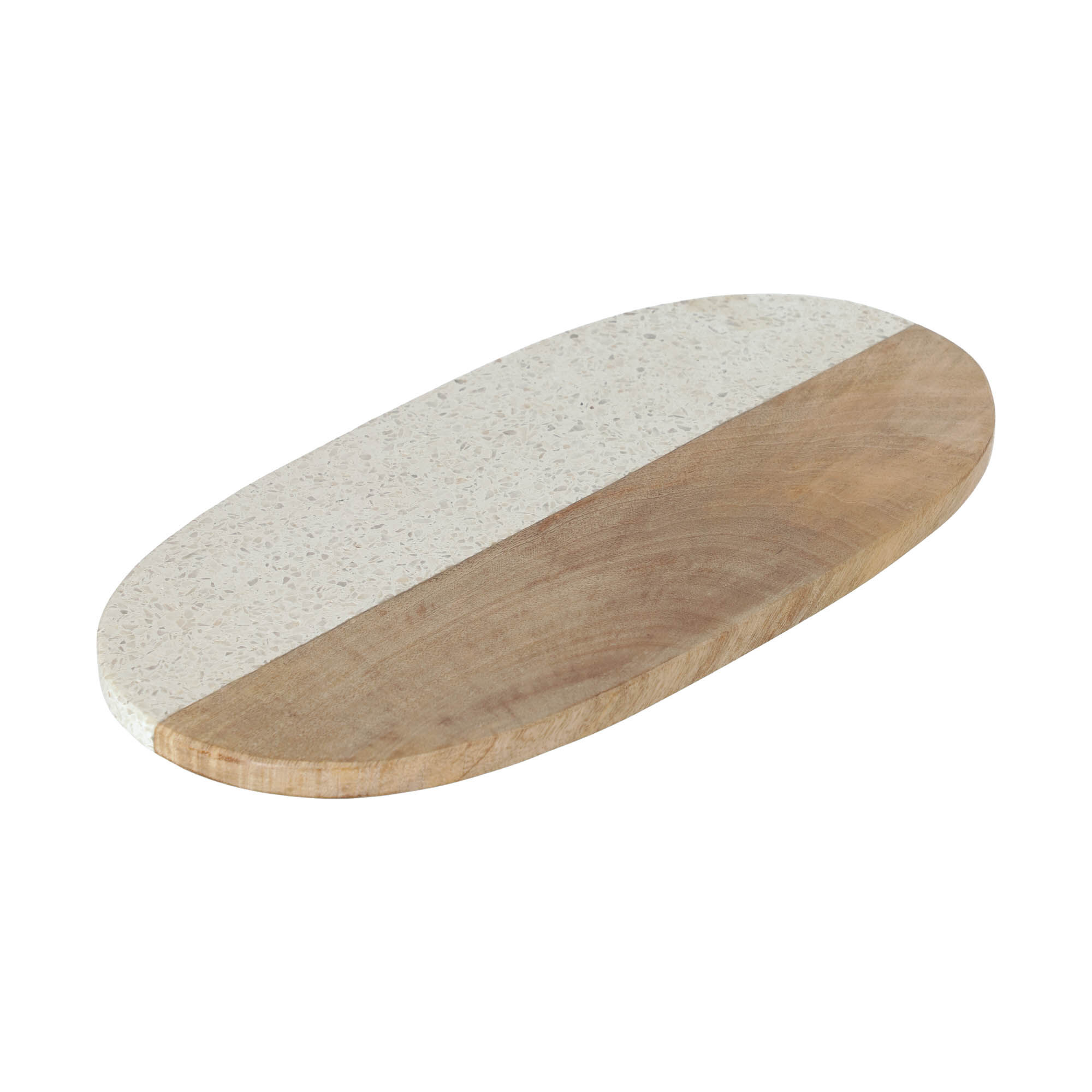 Kave Home Augustine granite and wood serving board