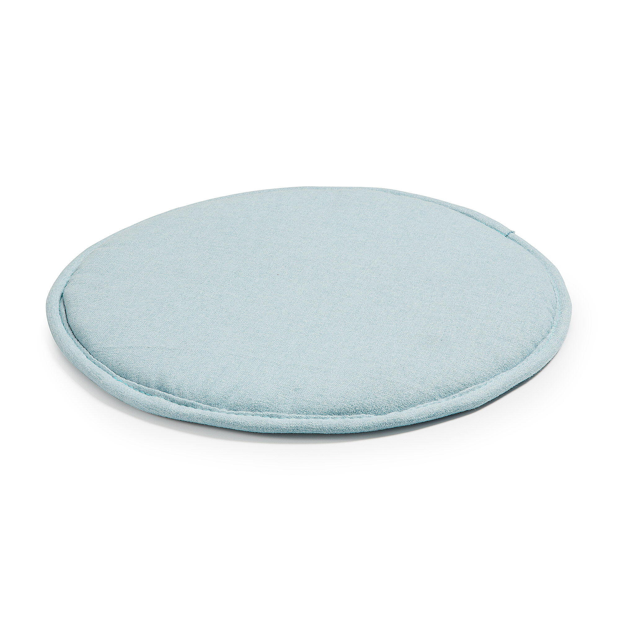 Kave Home Silke cushion light blue