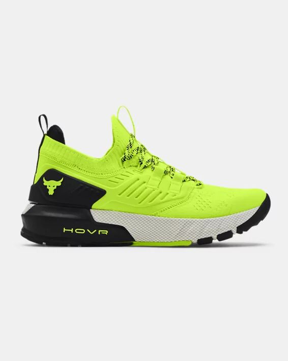 Under Armour Grade School UA Project Rock 3 Training Shoes Yellow Size: (4)